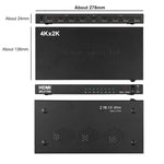 1 x 8 4K x 2K 3840*2160/30HZ HDMI-Splitter, 1 x 8 4K x 2K