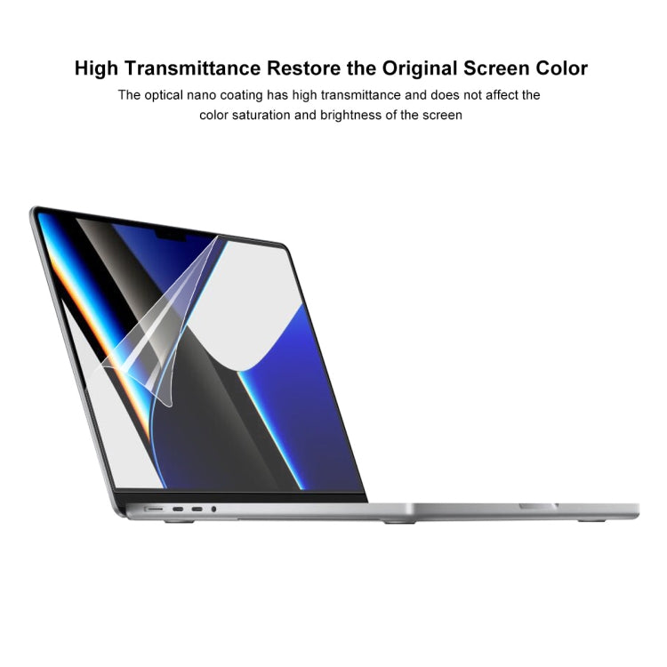 ENKAY Klarer HD PET-Laptop-Bildschirmschutz, Für MacBook Pro 14,2 Zoll A2442, Für MacBook Pro 16,2 Zoll A2485/A2880 2023