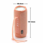 T&G TG227 Tragbarer wasserdichter Bluetooth-Lautsprecher für den Außenbereich mit LED-Unterstützung für FM / TF / USB