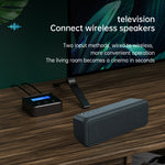 C39S Bluetooth Empfänger Sender RCA Lautsprecher zu 3,5mm Kabelloser Audioadapter, C39S