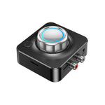 C39 Bluetooth 5.0 Empfänger RCA zu 3,5mm Kabelloser Audio-Konverter Unterstützt TF-Karte, C39
