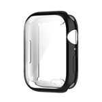 Stoßfeste TPU-Vollschutzhülle mit Schutzfolie, für Apple Watch Series 9 / 8 / 7 (45 mm) und Apple Watch Series 9 / 8 / 7 (41 mm)