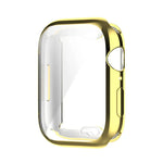Stoßfeste TPU-Vollschutzhülle mit Schutzfolie, für Apple Watch Series 9 / 8 / 7 (45 mm) und Apple Watch Series 9 / 8 / 7 (41 mm)