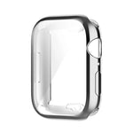 Stoßfeste TPU-Vollschutzhülle mit Schutzfolie, für Apple Watch Series 9 / 8 / 7 (45 mm) und Apple Watch Series 9 / 8 / 7 (41 mm)