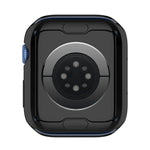 Stoßfeste TPU-Vollschutzhülle mit Schutzfolie, für Apple Watch Series 9 / 8 / 7 (45 mm) und Apple Watch Series 9 / 8 / 7 (41 mm)
