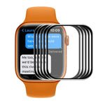 ENKAY Hat-Prince 3D Displayschutzfolie aus gehärtetem Glas mit abgerundeten Kanten für Apple Watch Series 9 / 8 / 7 (41 mm), 1 Stück, 2 Stück, 5 Stück, 10 Stück