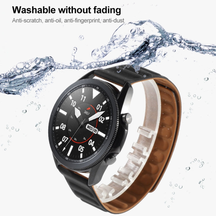 Silicone Magnetic Strap, For Huawei Watch GT 3 46mm, For Huawei Watch GT2, For Huawei Watch GT