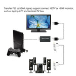 PS2-zu-HDMI Video-Konverter mit 3,5-mm-Ausgang