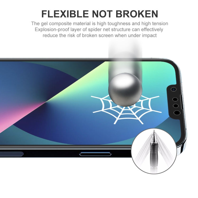 ENKAY Vollflächige Klebe-Explosion-sichere Hydrogel-Folie für iPhone 13 Pro Max, für iPhone 13 Pro Max
