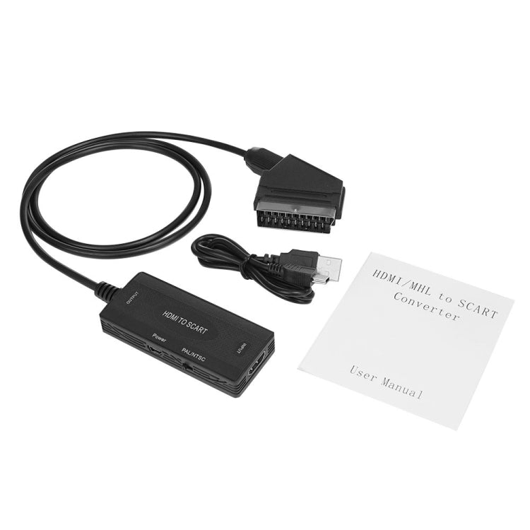 1080P HDMI-zu-SCART Audio-Video-Konverter, HDMI zu SCART