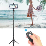 Yunteng YT-9928 3-in-1 Handstativ, Monopod Selfie-Stick, Bluetooth-Fernauslöser für alle Smartphones
