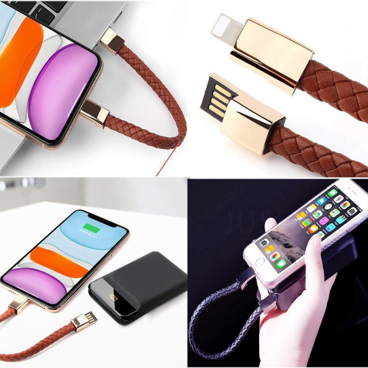XJ-73 20cm USB zu 8-Pin Armband Lade-Datenkabel, 8-Pin, 20cm 8-Pin