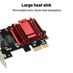 Gigabit Diskless PCIe Netzwerkkarte Hochgeschwindigkeits-Stabiler Netzwerkadapter