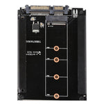 M.2-zu-SATA3.0 Erweiterungskarte 22-poliger Adapter 2,5-Zoll SSD Schnittstellen-Konverterkarte