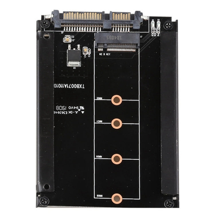 M.2-zu-SATA3.0 Erweiterungskarte 22-poliger Adapter 2,5-Zoll SSD Schnittstellen-Konverterkarte