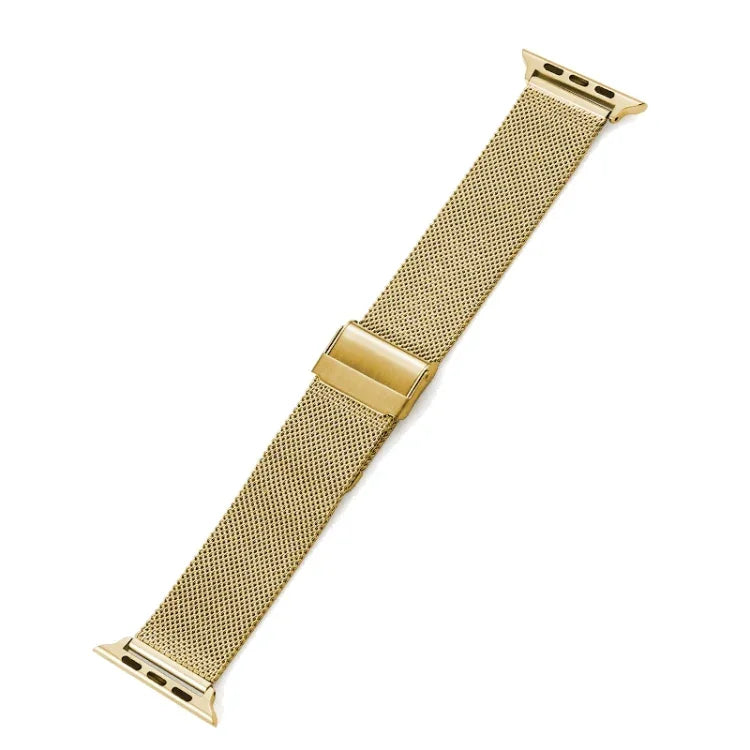 Milan Meta Armband für Apple Watch Series 7 (41 mm), 6, SE, 5 und 4 (40 mm), 3, 2 und 1 (38 mm), 7 (45 mm), 6, SE, 5 und 4 (44 mm) und 3, 2 und 1 (42 mm)