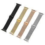 Milan Meta Armband für Apple Watch Series 7 (41 mm), 6, SE, 5 und 4 (40 mm), 3, 2 und 1 (38 mm), 7 (45 mm), 6, SE, 5 und 4 (44 mm) und 3, 2 und 1 (42 mm)