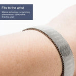 Milan Meta Armband für Apple Watch Series 7 (41 mm), 6, SE, 5 und 4 (40 mm), 3, 2 und 1 (38 mm), 7 (45 mm), 6, SE, 5 und 4 (44 mm) und 3, 2 und 1 (42 mm)
