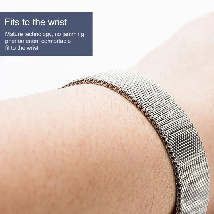 Milan Meta Armband für Apple Watch Series 7 (41 mm), 6, SE, 5 und 4 (40 mm), 3, 2 und 1 (38 mm), 7 (45 mm), 6, SE, 5 und 4 (44 mm) und 3, 2 und 1 (42 mm)