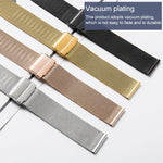 Milan Meta Armband für Apple Watch Series 7 (41 mm), 6, SE, 5 und 4 (40 mm), 3, 2 und 1 (38 mm), 7 (45 mm), 6, SE, 5 und 4 (44 mm) und 3, 2 und 1 (42 mm)