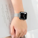 Milan Meta Armband für Apple Watch Series 7 (41 mm), 6, SE, 5 und 4 (40 mm), 3, 2 und 1 (38 mm), 7 (45 mm), 6, SE, 5 und 4 (44 mm) und 3, 2 und 1 (42 mm)