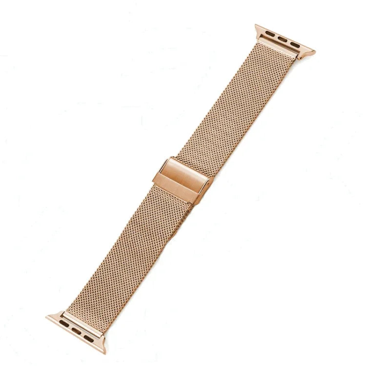Milan Meta Armband für Apple Watch Series 7 (41 mm), 6, SE, 5 und 4 (40 mm), 3, 2 und 1 (38 mm), 7 (45 mm), 6, SE, 5 und 4 (44 mm) und 3, 2 und 1 (42 mm)