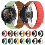 Magnetisches Silikon-Uhrenarmband, für Samsung Galaxy Watch 3 41 mm R850, Samsung Galaxy Gear Sport und Samsung Galaxy Watch Active