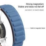 Magnetisches Silikon-Uhrenarmband, für Samsung Galaxy Watch 3 41 mm R850, Samsung Galaxy Gear Sport und Samsung Galaxy Watch Active
