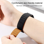Magnetisches Silikon-Uhrenarmband, für Samsung Galaxy Watch 3 41 mm R850, Samsung Galaxy Gear Sport und Samsung Galaxy Watch Active