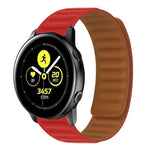 Magnetisches Silikon-Uhrenarmband, für Samsung Galaxy Watch 3 41 mm R850, Samsung Galaxy Gear Sport und Samsung Galaxy Watch Active