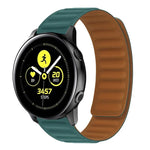 Magnetisches Silikon-Uhrenarmband, für Samsung Galaxy Watch 3 41 mm R850, Samsung Galaxy Gear Sport und Samsung Galaxy Watch Active