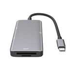 5-in-1 Datenlese-HUB-Adapter mit SD / TF / CF-Karten, Dual USB3.0 Anschlüssen, Dual USB3.0+SD / TF / CF-Karten