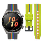 Rainbow Silicone Watchband, For Honor Watch Dream