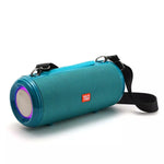 T&G TG537 RGB Light Portable Waterproof Bluetooth Speaker Supports FM / TF Card