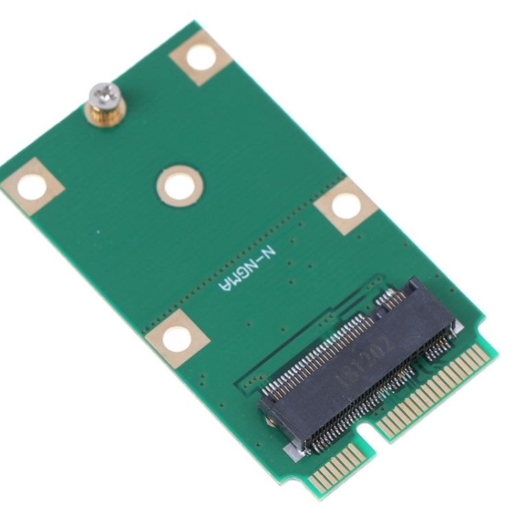 Mini PCI-E M.2 NGFF 30mm 42mm SSD zu 52-Pin mSATA Adapterkarte
