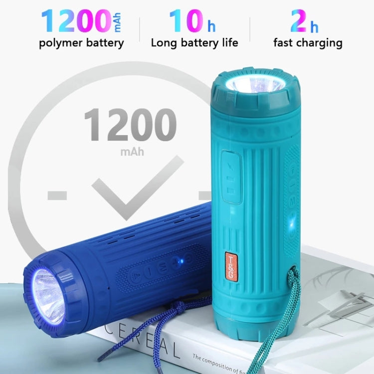 T&G TG312 LED Tragbarer Multifunktionaler Kabelloser Bluetooth-Lautsprecher für den Außenbereich