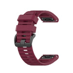 26mm Silicone Sports Strap, For Garmin Fenix 7X, For Garmin Fenix 6X, For Garmin Fenix 6X Pro