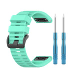 26mm Silicone Sports Strap, For Garmin Fenix 7X, For Garmin Fenix 6X, For Garmin Fenix 6X Pro