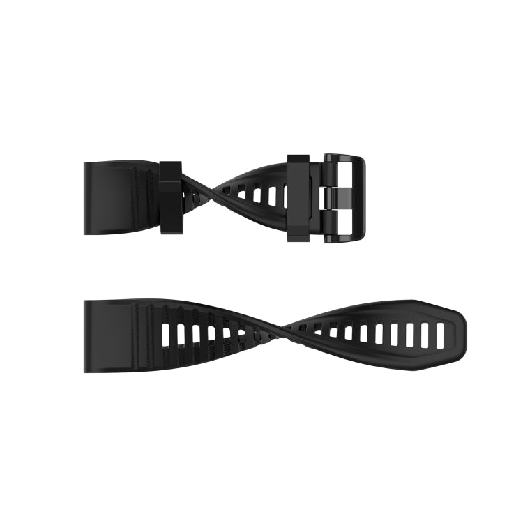 26mm Silicone Sports Strap, For Garmin Fenix 7X, For Garmin Fenix 6X, For Garmin Fenix 6X Pro