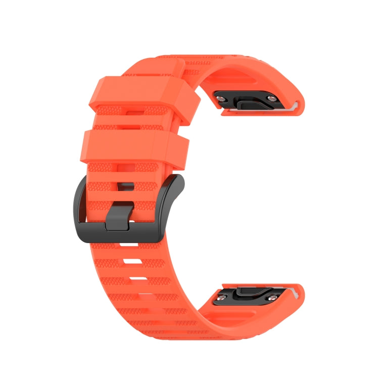 26mm Silicone Sports Strap, For Garmin Fenix 7X, For Garmin Fenix 6X, For Garmin Fenix 6X Pro