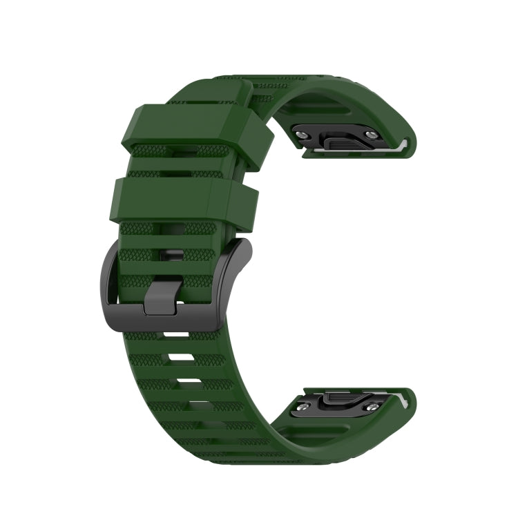 26mm Silicone Sports Strap, For Garmin Fenix 7X, For Garmin Fenix 6X, For Garmin Fenix 6X Pro