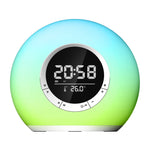 P11 LED-Atmosphärenlicht-Bluetooth-Lautsprecher mit Alarm- und Temperaturanzeige, P11