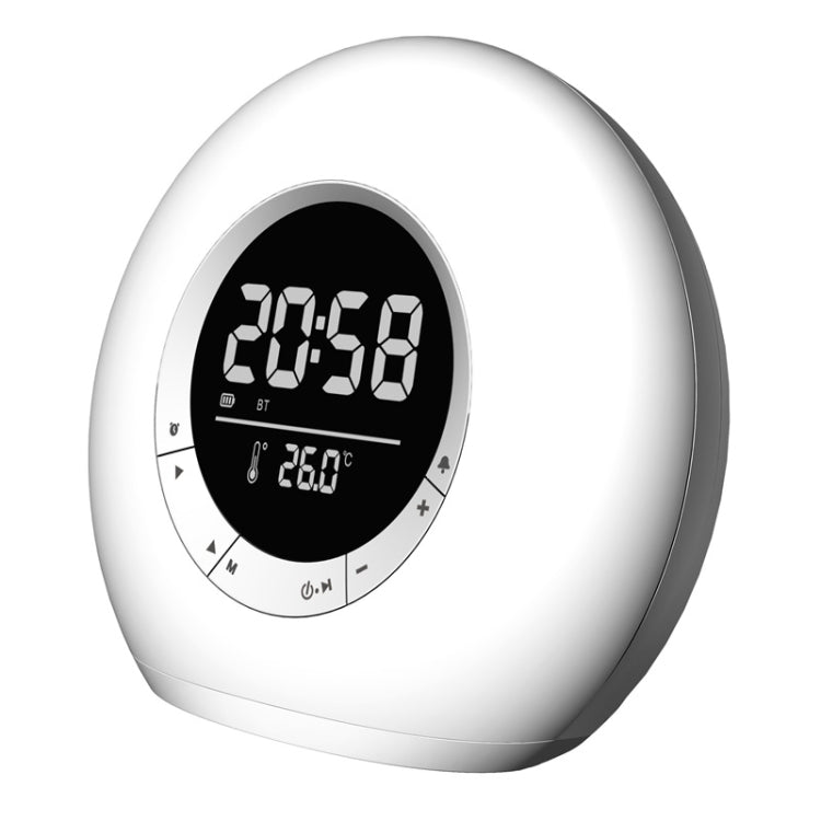 P11 LED-Atmosphärenlicht-Bluetooth-Lautsprecher mit Alarm- und Temperaturanzeige, P11