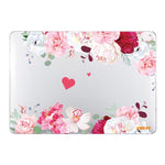 ENKAY Flower Series Muster Laptop-Schutzhülle aus Kristall für MacBook Air 13,3 Zoll A1932 / A2179 / A2337, Für MacBook Air 13,3 Zoll A1932 / A2179 / A2337