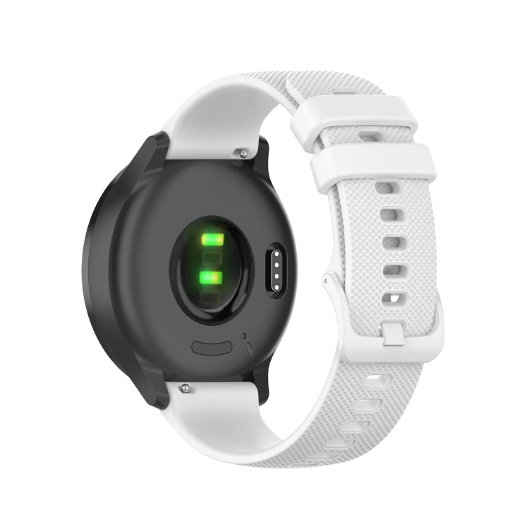 22mm Checkered Silicone Strap, For Huawei Watch GT Runner, For Huawei Watch GT 3 46mm, For Huawei Watch 3, For Huawei Watch 3 Pro