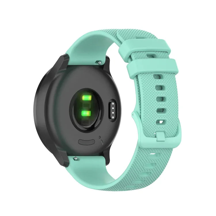 22mm Checkered Silicone Strap, For Samsung Galaxy Watch3 45MM, For Samsung Galaxy Watch 46mm, For Samsung Gear S3 Classic