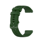 20 mm breites, kariertes Silikonarmband, passend für Samsung Galaxy Watch Active (40 mm), Samsung Galaxy Watch (42 mm), Samsung Galaxy Gear Sport und Samsung Gear S2 Classic