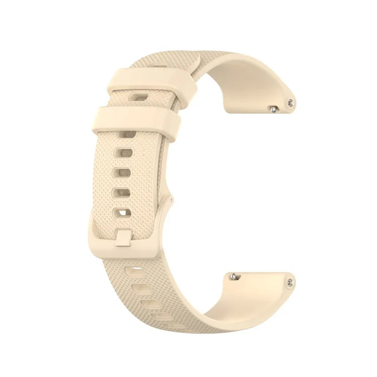 20 mm breites, kariertes Silikonarmband, passend für Samsung Galaxy Watch Active (40 mm), Samsung Galaxy Watch (42 mm), Samsung Galaxy Gear Sport und Samsung Gear S2 Classic