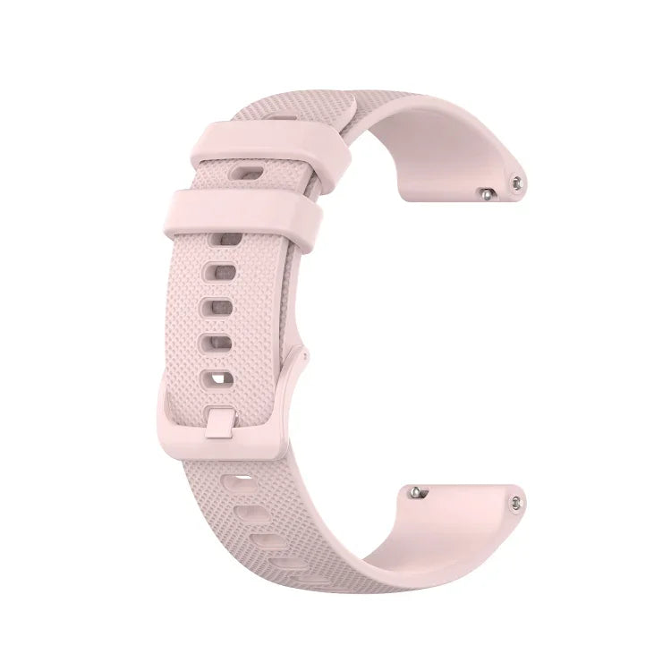 20 mm breites, kariertes Silikonarmband, passend für Samsung Galaxy Watch Active (40 mm), Samsung Galaxy Watch (42 mm), Samsung Galaxy Gear Sport und Samsung Gear S2 Classic