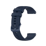 20 mm breites, kariertes Silikonarmband, passend für Samsung Galaxy Watch Active (40 mm), Samsung Galaxy Watch (42 mm), Samsung Galaxy Gear Sport und Samsung Gear S2 Classic